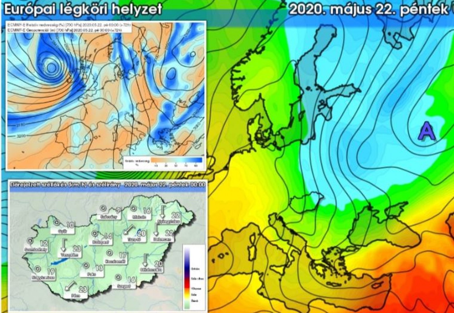 A hidegrekord is megdőlhet: sarkvidéki eredetű légtömeg tart hazánk felé