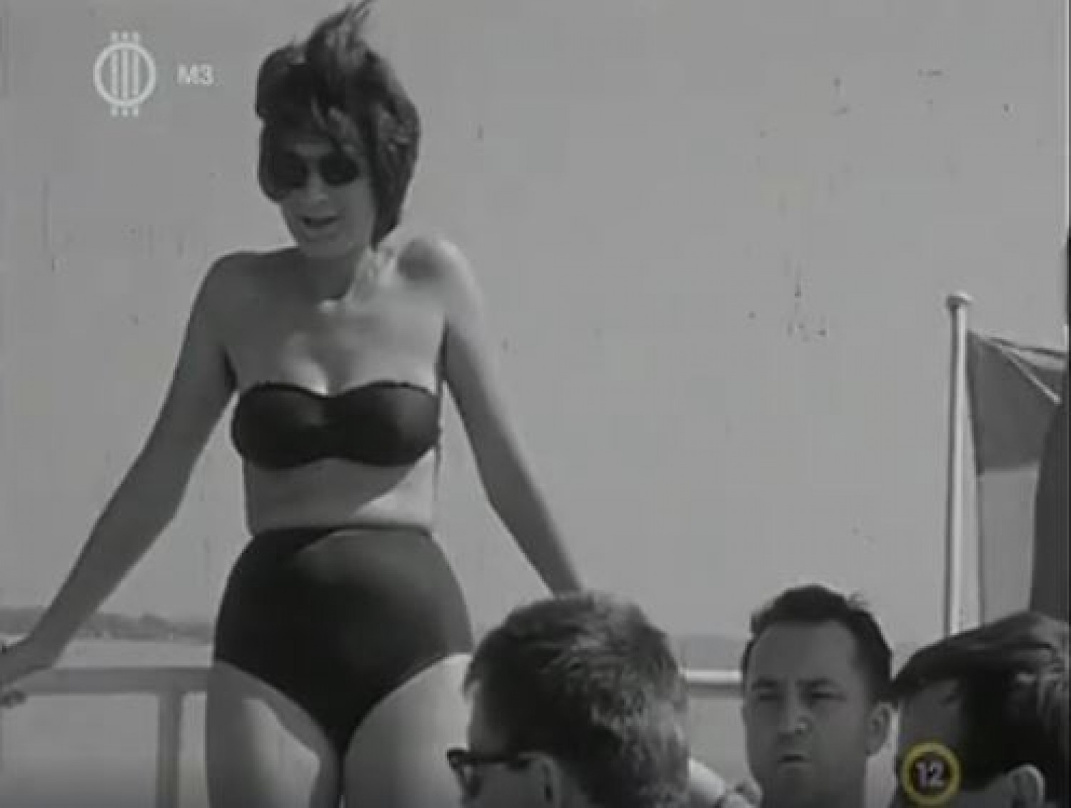 Így strandoltunk a Balatonnál a 60-as években