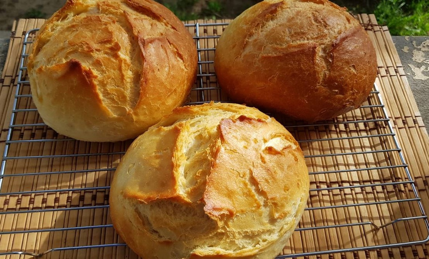 Házi kenyér sütőzacskóban sütve