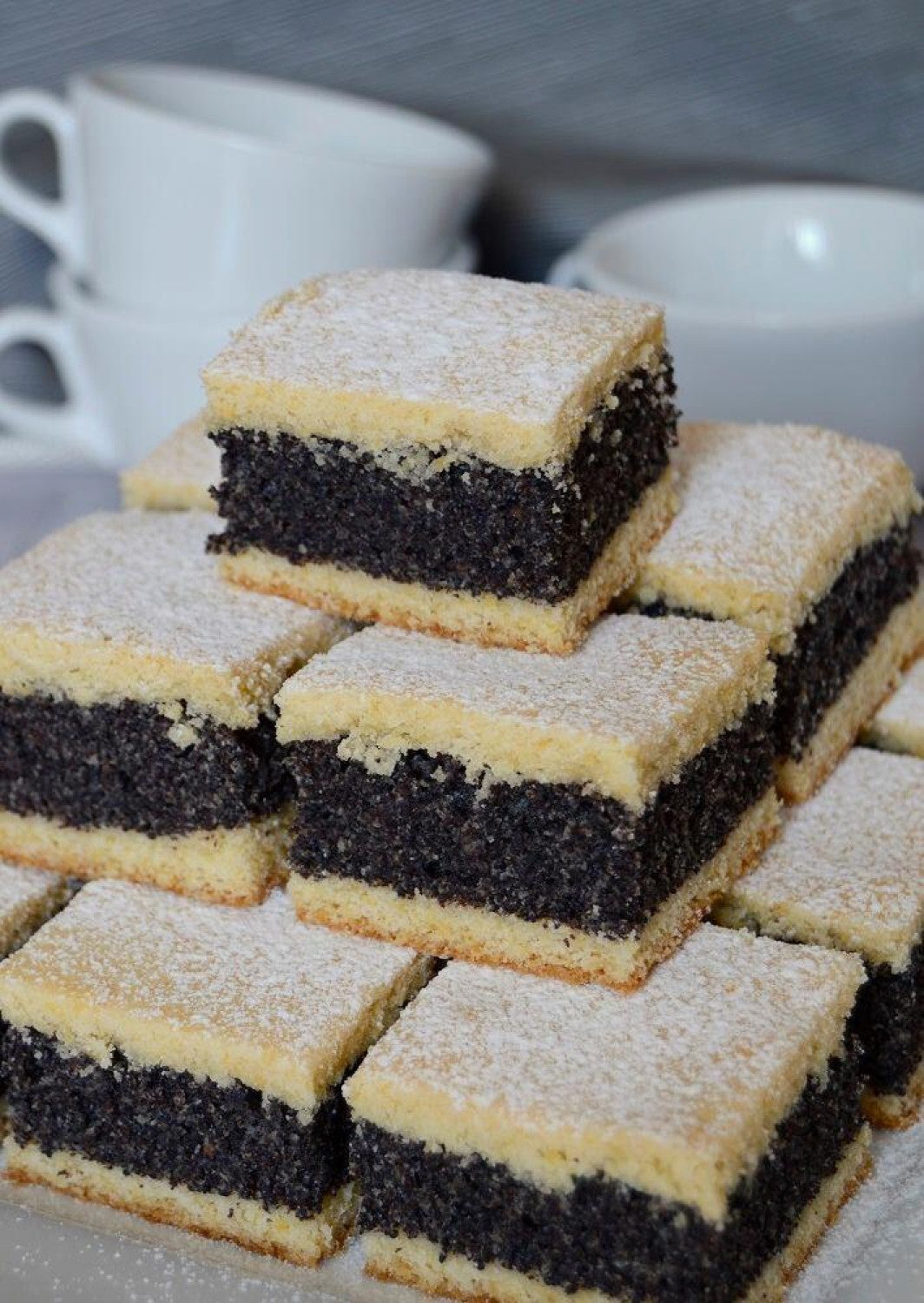 Mákos pite - vastag töltelékkel