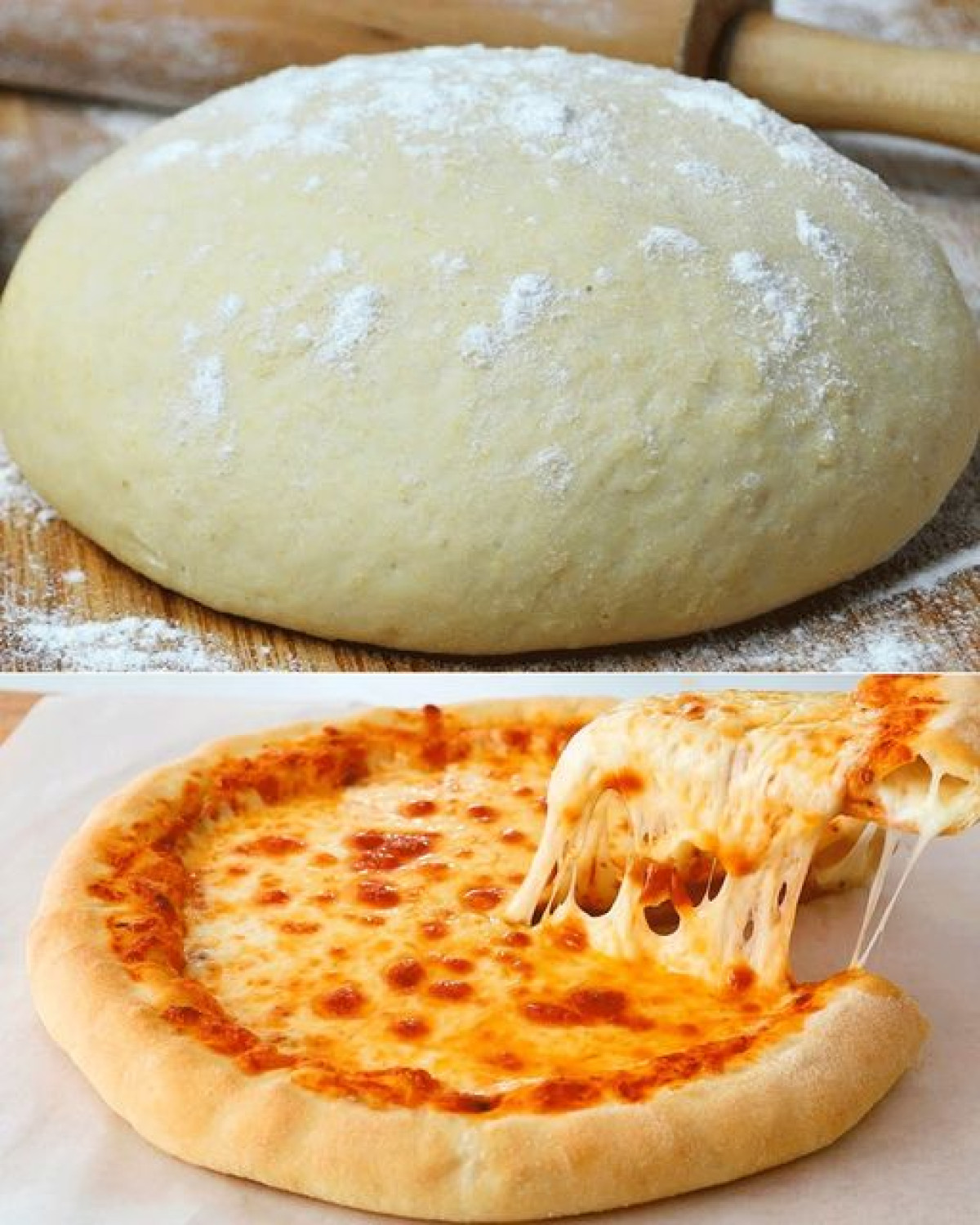 Házi pizzatészta két változatban